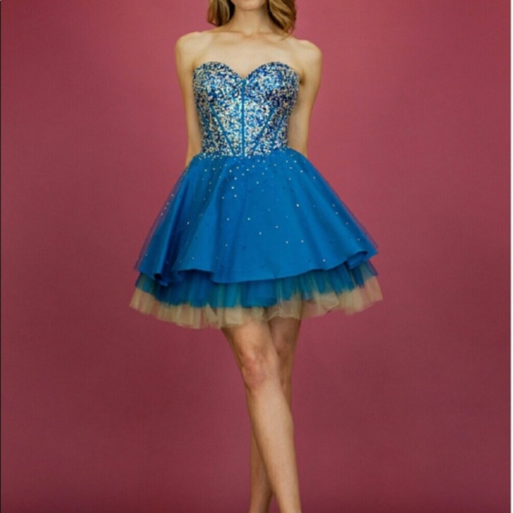 COPY - Sparkly 80’s Inspired Cinderella Divine Dr…